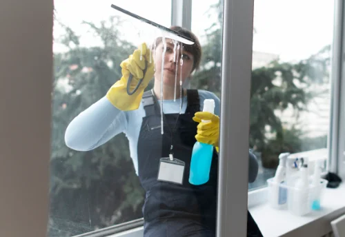 Nettoyage de vitres intérieures et extérieures à Basly